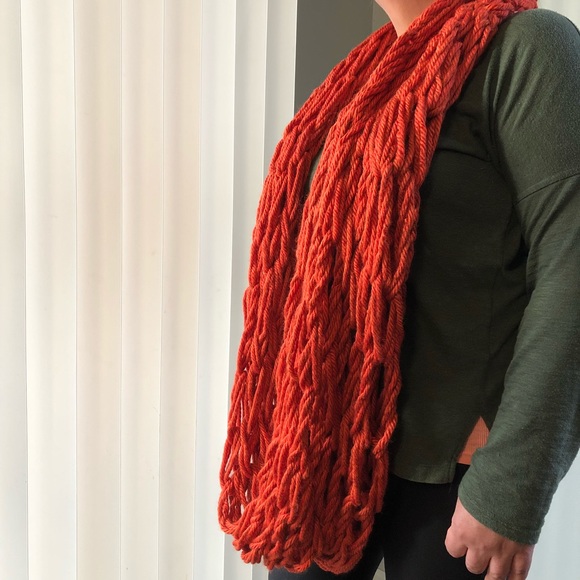 Hand Knitted Scarf - Picture 5 of 6